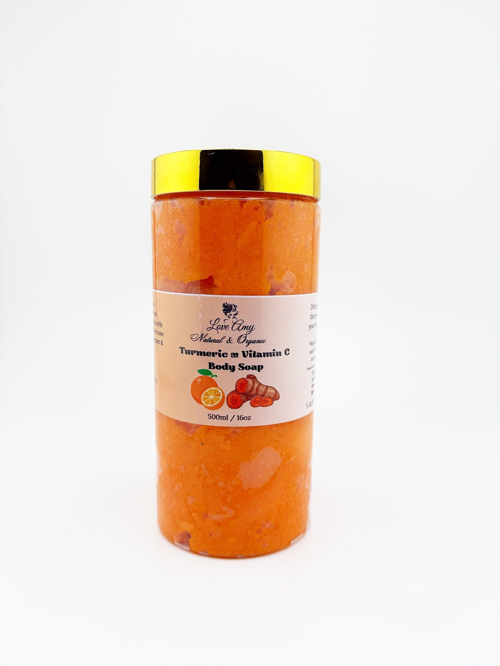 VITAMIN C & TURMERIC  BRIGHTENING SOAP
