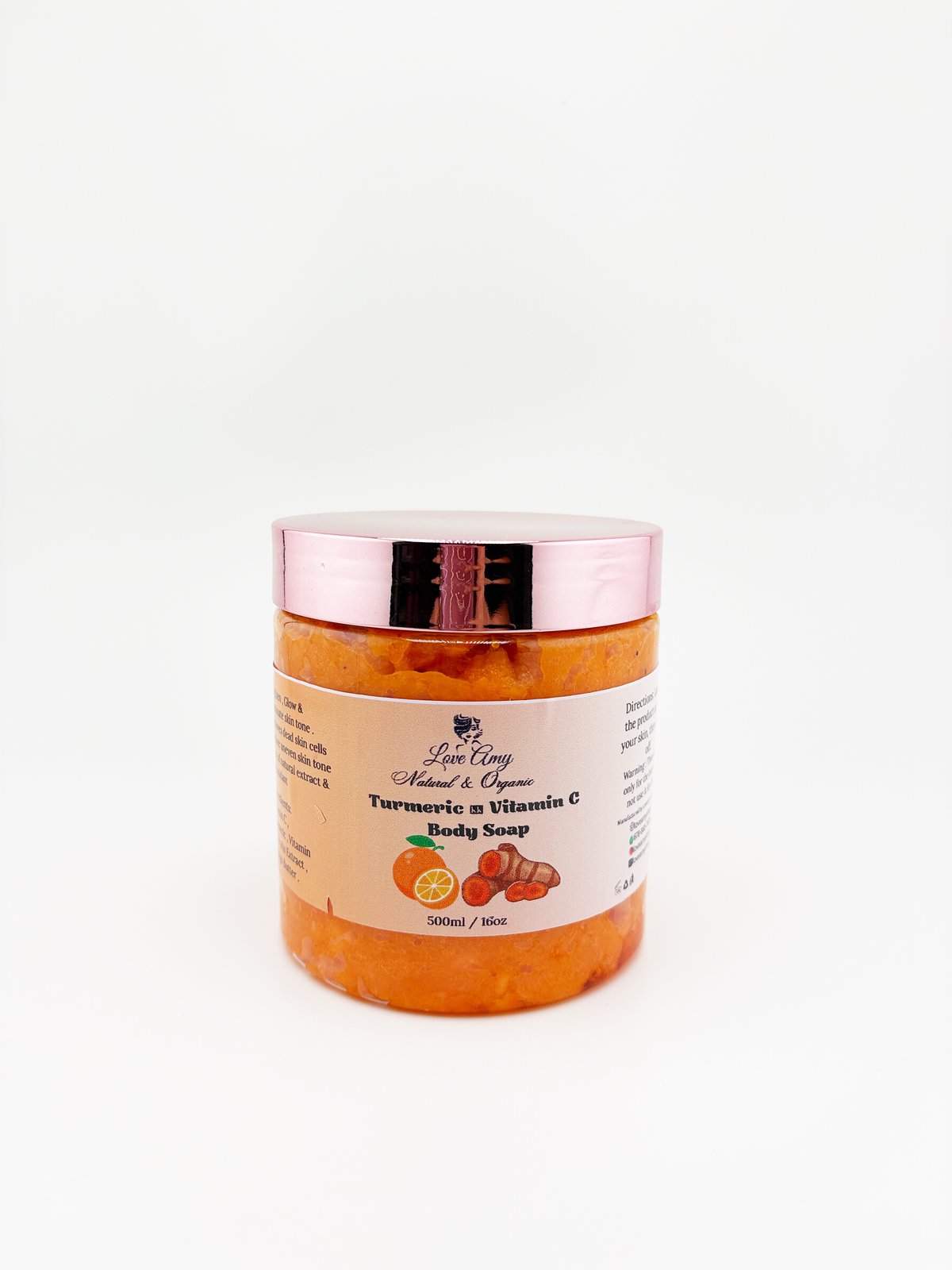 VITAMIN C & TURMERIC  BRIGHTENING SOAP