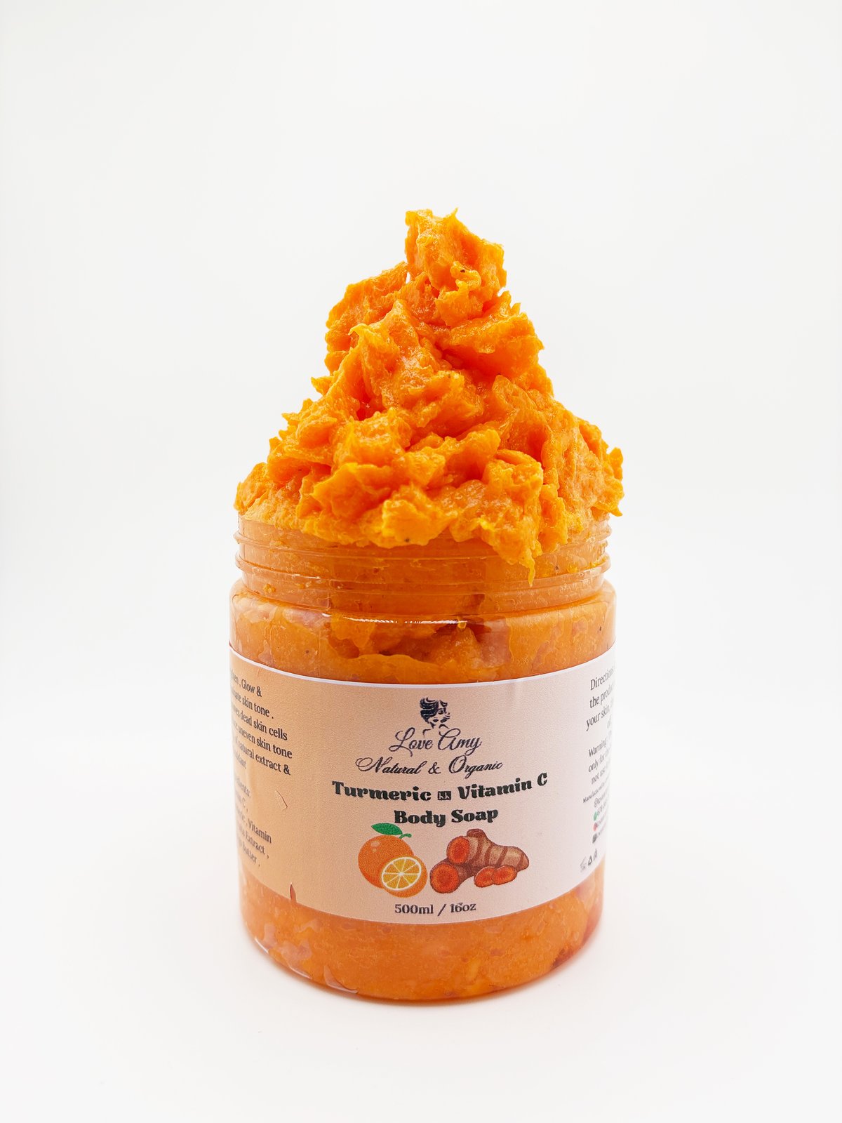 VITAMIN C & TURMERIC  BRIGHTENING SOAP
