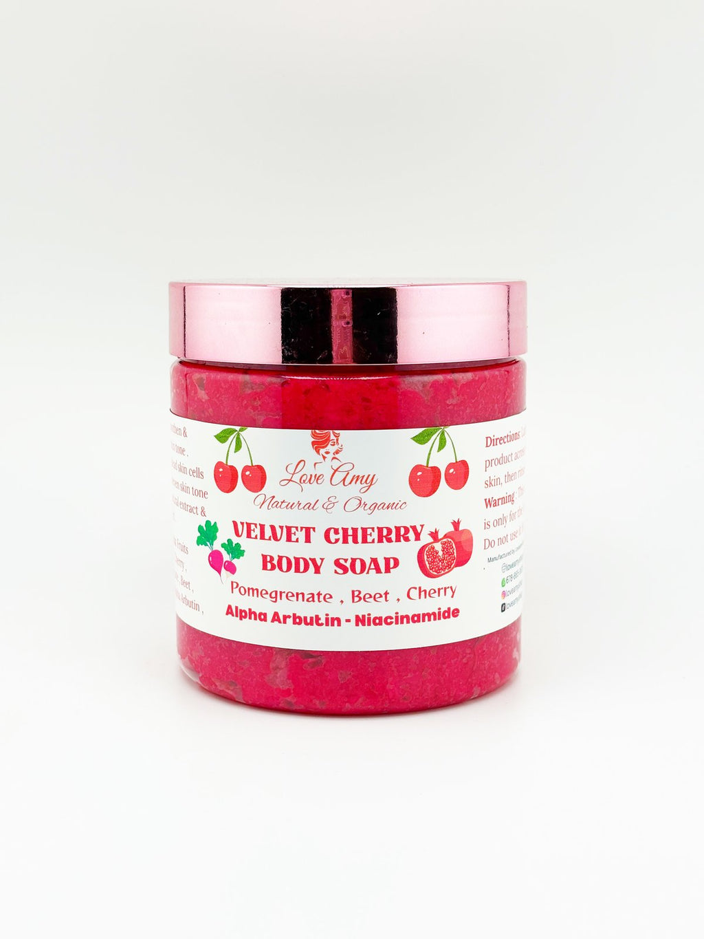 VELVET CHERRY LIGHTENING SOAP