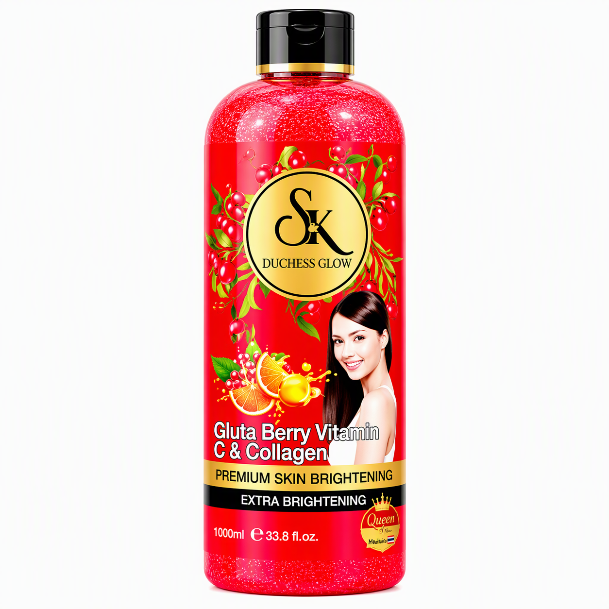 SK Duchess Glow Xtra Brightening Scrub Shower Gel 1000ml