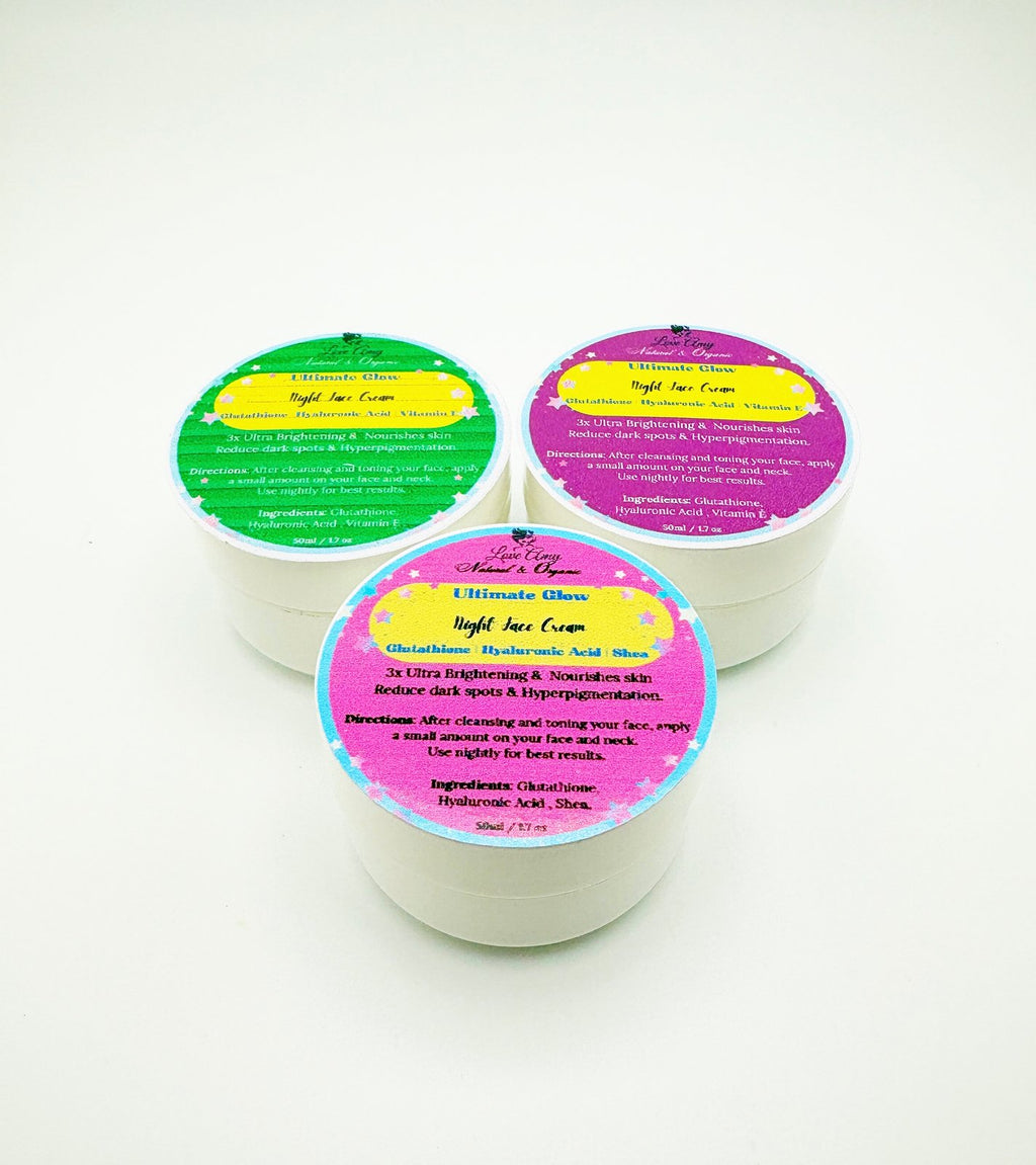 Ultimate Glow Night Face Cream 5D Whitening