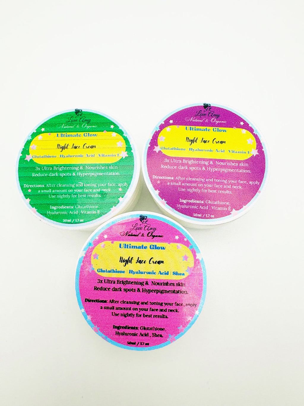 Ultimate Glow Night Face Cream 5D Whitening