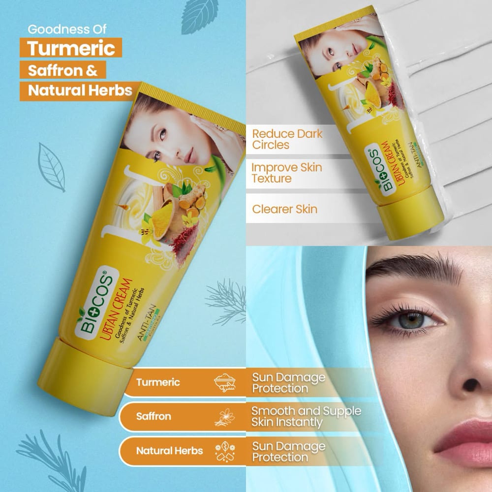 BIOCOS TURMERIC WHITENING CREAM