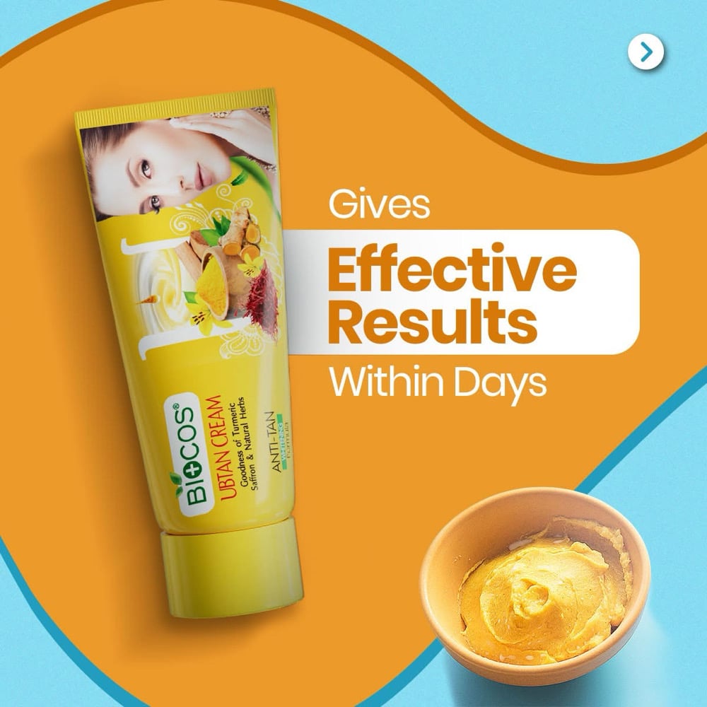 BIOCOS TURMERIC WHITENING CREAM