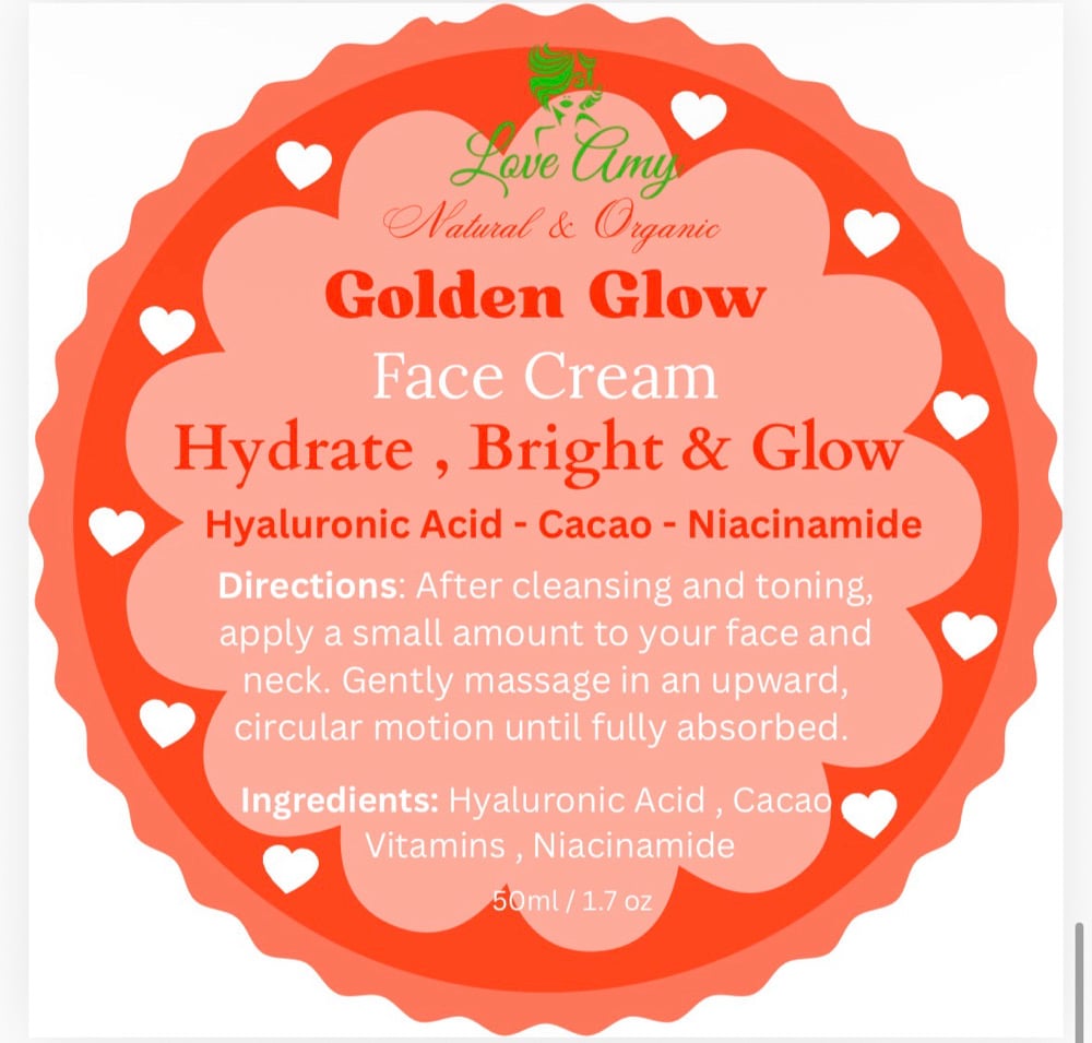 GOLDEN GLOW CARAMEL FACE CREAM