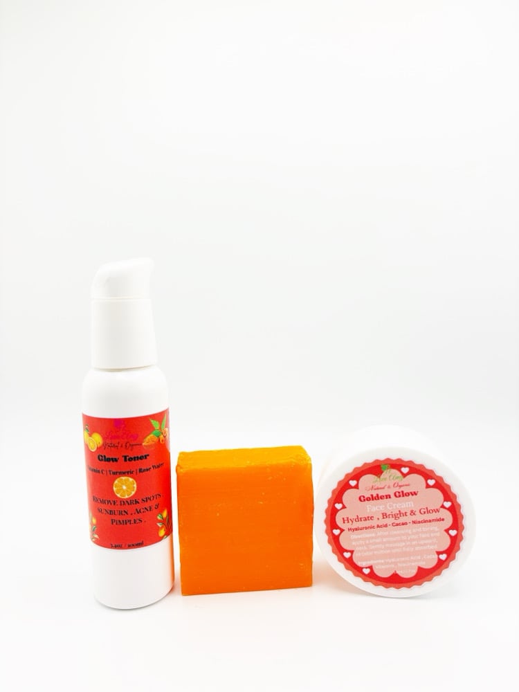 GOLDEN GLOW CARAMEL FACE KIT