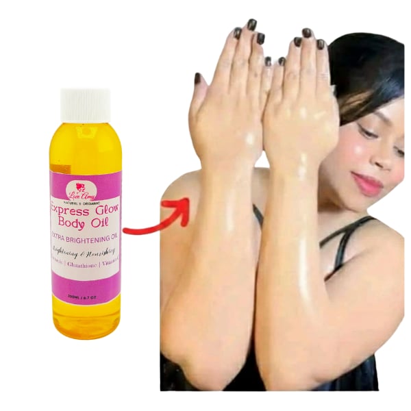 EXPRESS GLOW 3X WHITENING BODY OIL