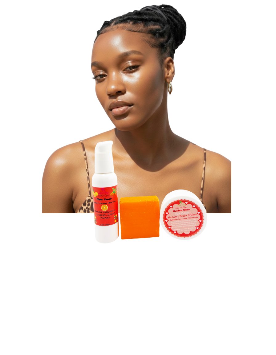 GOLDEN GLOW CARAMEL FACE KIT