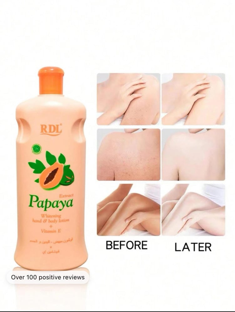 RDL PAPAYA WHITENING BODY LOTION
